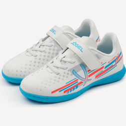 Бутсы зальные JOGEL Evofly IN Talant White/blue, детский