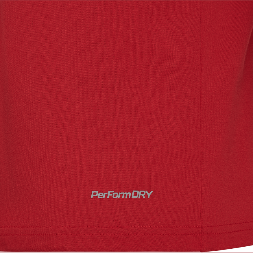 Футболка баскетбольная с длинным рукавом JÖGEL DIVISION PerFormDRY Pre-Match Longsleeve Jersey, красный