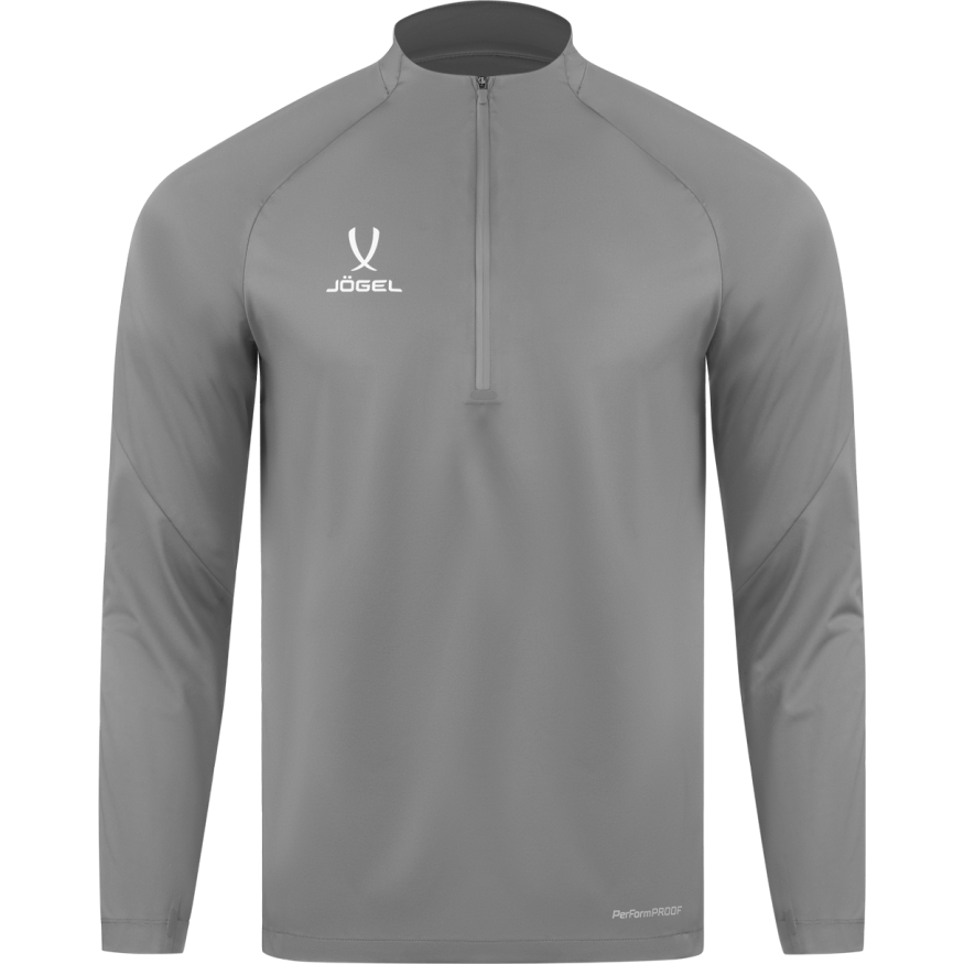 Джемпер ветрозащитный JÖGEL PREMIER PerFormPROOF 1/4 Zip Wind Top, серый