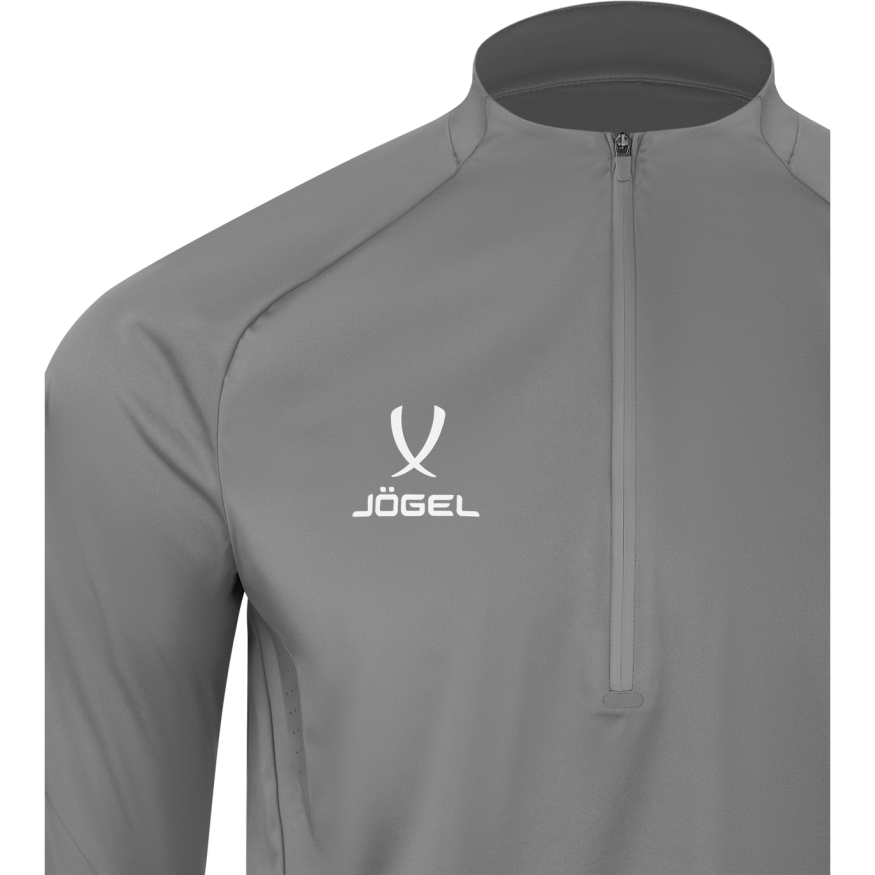 Джемпер ветрозащитный JÖGEL PREMIER PerFormPROOF 1/4 Zip Wind Top, серый
