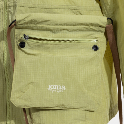 CHAQUETA CON CAPUCHA MIMETIC  