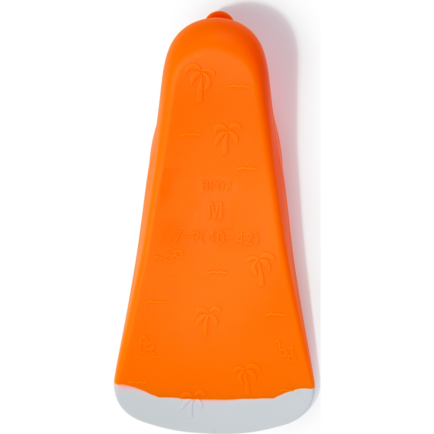 Ласты для бассейна TORRES F02, SWF022400GR, р. EU 32-34 (XXXS), салатово-серый