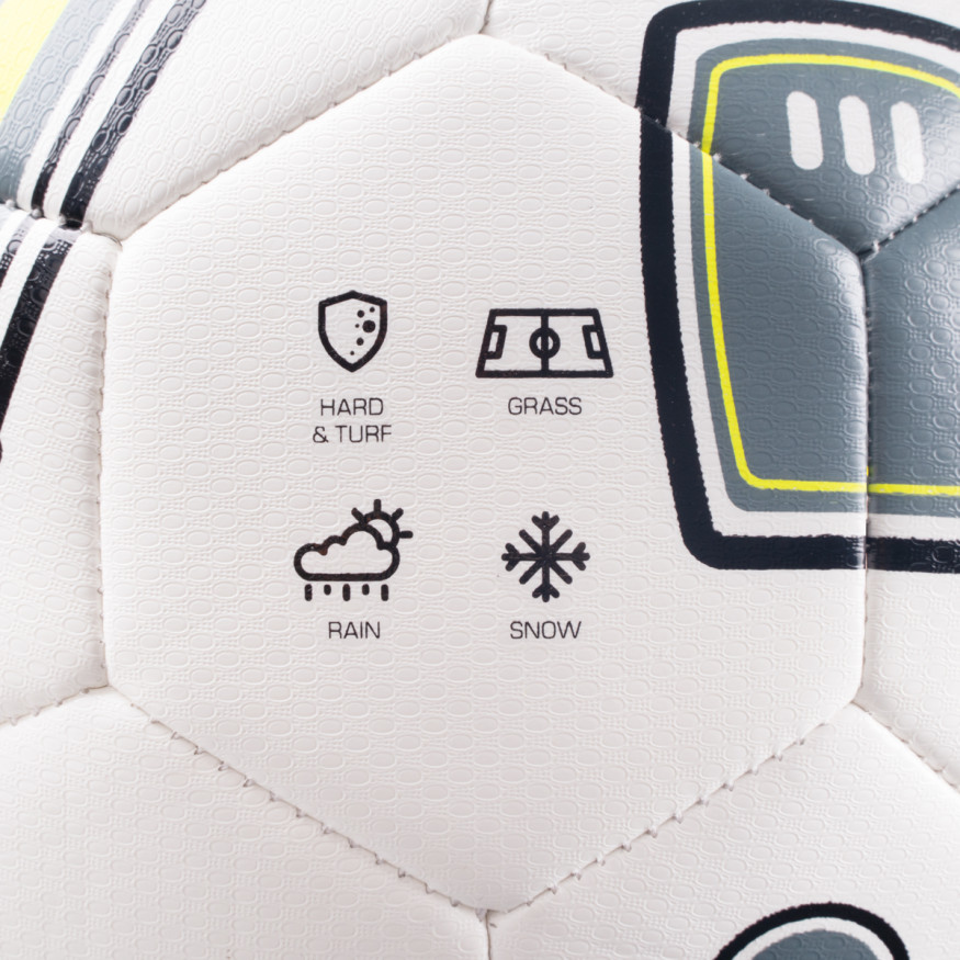 Мяч футб  TORRES BM 300, F323654, р 4, 32 пан ,ТПУ,2 подкл  слой, маш  сш , бело-серо-желтый