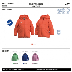 ANORAK FANTASY KIDS NARANJA