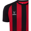 Футболка игровая JOGEL CAMP Striped Jersey, красный/черный, детский