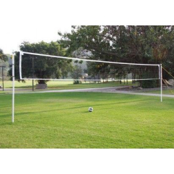 ВОЛЕЙБОЛЬНАЯ СЕТКА - НИТЬ 2,2 ММ ЯЧЕЙКА 100Х100 ММ. ОБШ. С 4Х СТОРОН ЛЕНТА 2,5 СМ