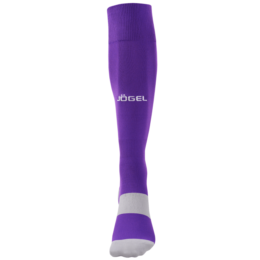 Гетры футбольные JOGEL CAMP BASIC SOCKS, фиолетовый/серый/белый