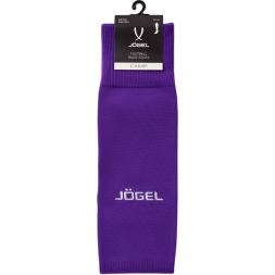 Гетры футбольные JOGEL CAMP BASIC SOCKS, фиолетовый/серый/белый