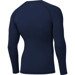 Футболка компрессионная с длинным рукавом JÖGEL PerFormDRY Baselayer Tee LS 2, темно-синий