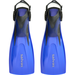 Ласты для плавания SALVAS Hazard Plus Fin BA160LXBBSTS, размер L/XL, синие