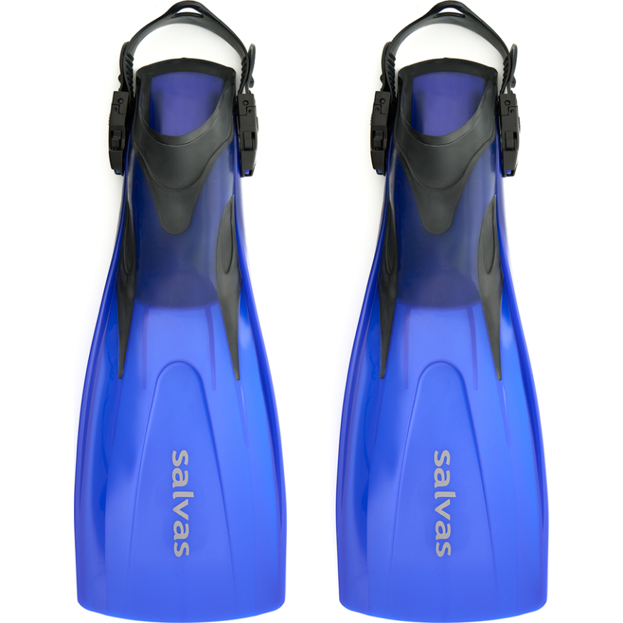 Ласты для плавания SALVAS Hazard Plus Fin BA160LXBBSTS, размер L/XL, синие