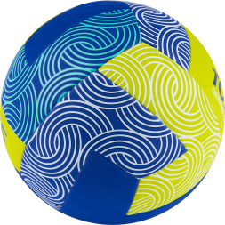 Мяч вол. TORRES Dig, V22345, р.5, синт.кожа (ТПЕ), клееный, бут.кам,салатово-синий