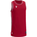Майка баскетбольная унисекс MACRON Plutonium, 40410201-RD-2XL, размер 2XL, красный