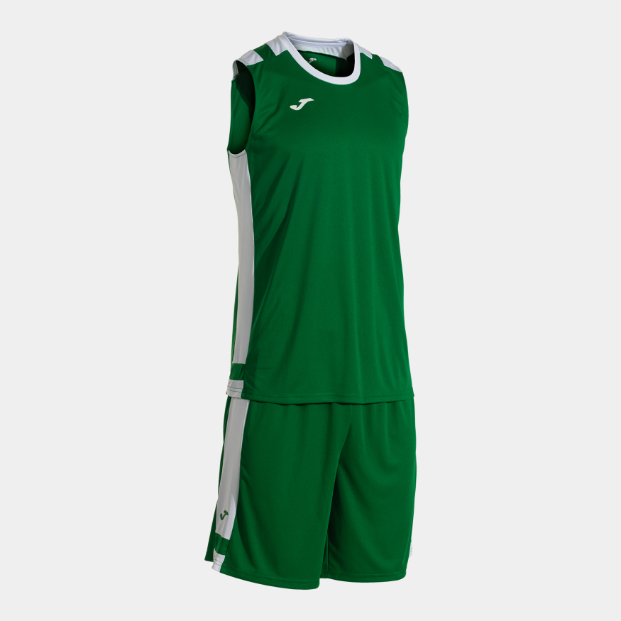 Баскетбольная форма JOMA LIDER BASKET VERDE BLANCO