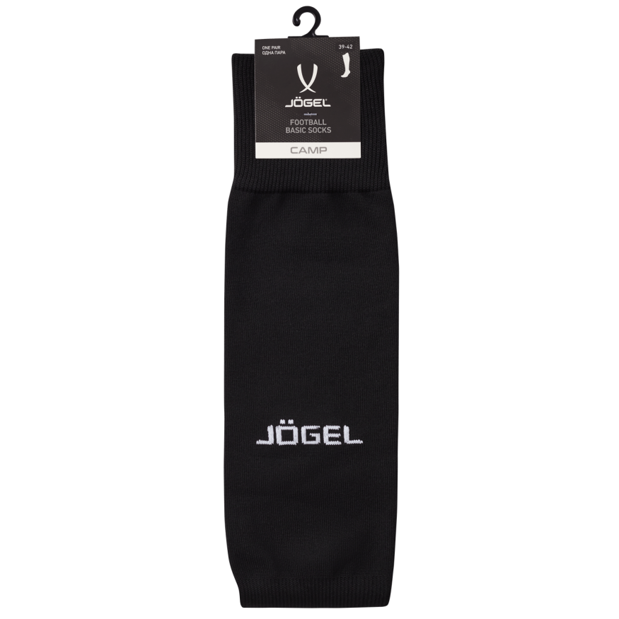 Гетры футбольные JOGEL CAMP BASIC SOCKS, черный/серый/белый