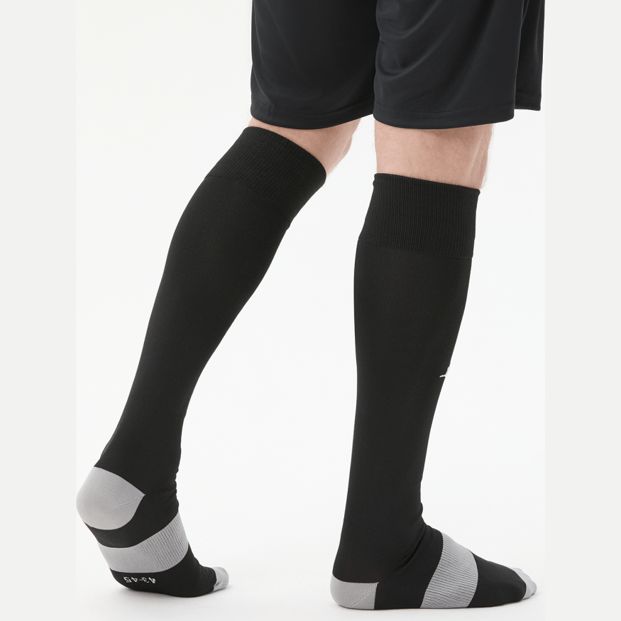 Гетры футбольные JOGEL CAMP BASIC SOCKS, черный/серый/белый