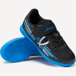 Бутсы зальные JOGEL Evofly IN Talant Black/blue, детский