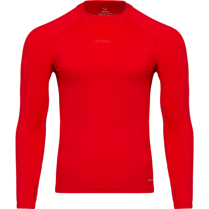 Джемпер компрессионный JÖGEL PerFormDRY Baselayer Warm Top, красный