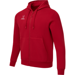 Худи JOGEL ESSENTIAL Fleece Zip Hoodie, темно-красный