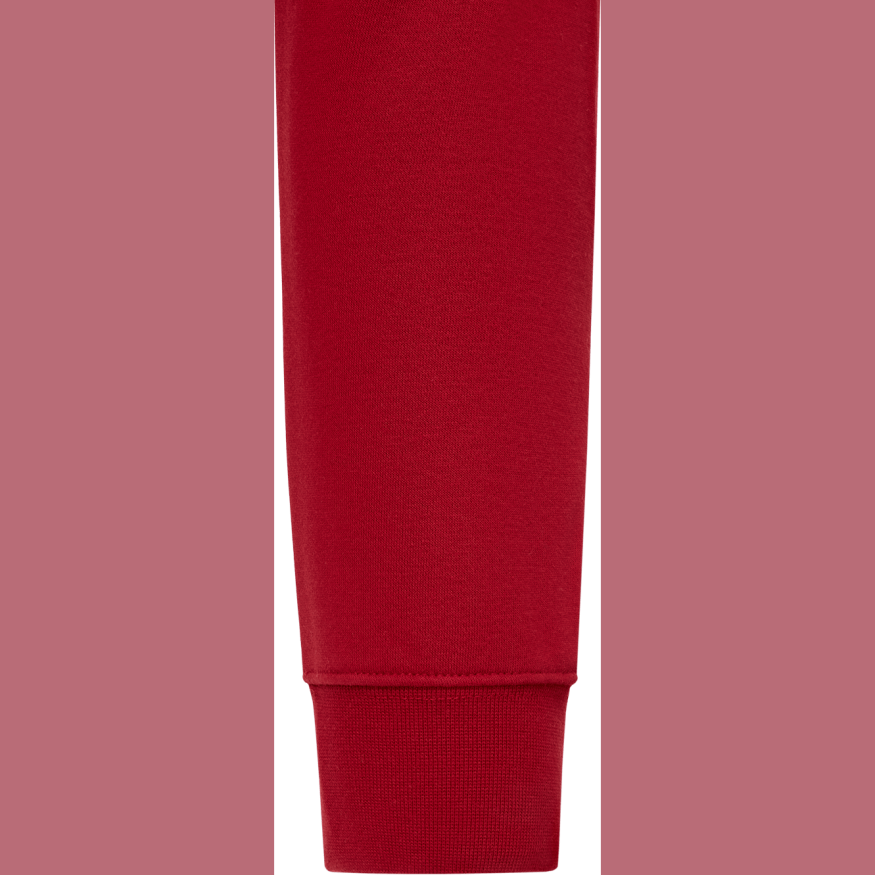 Худи JOGEL ESSENTIAL Fleece Zip Hoodie, темно-красный