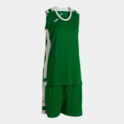 Баскетбольная форма JOMA LIDER BASKET VERDE BLANCO