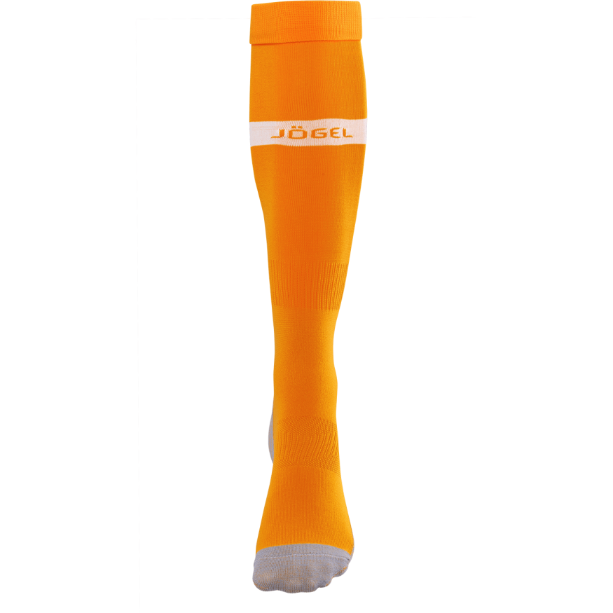 Гетры футбольные JOGEL JA-003, оранжевый/белый