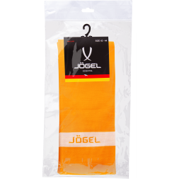 Гетры футбольные JOGEL JA-003, оранжевый/белый