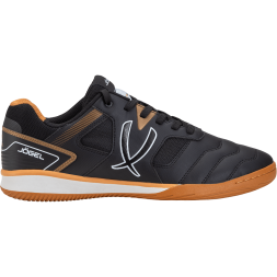 БЕЗ УПАКОВКИ Бутсы зальные JÖGEL Tornado 2.0 Black/gold