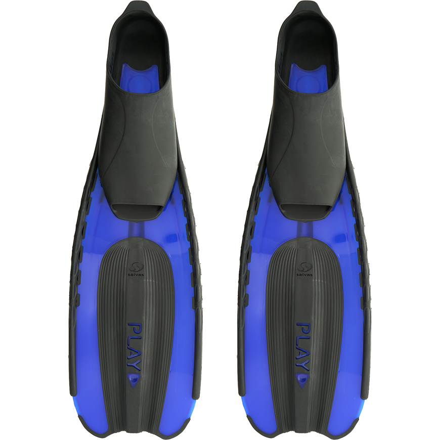 Ласты для плавания SALVAS Play Fin BA12836BBSTS, размер 36-37, синие