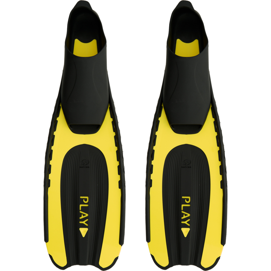 Ласты для плавания SALVAS Play Fin BA12836BBSTS, размер 36-37, синие