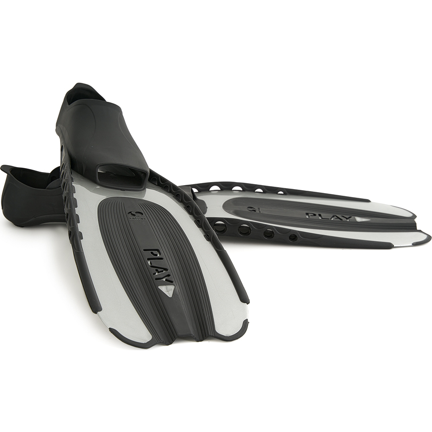 Ласты для плавания SALVAS Play Fin BA12836BBSTS, размер 36-37, синие