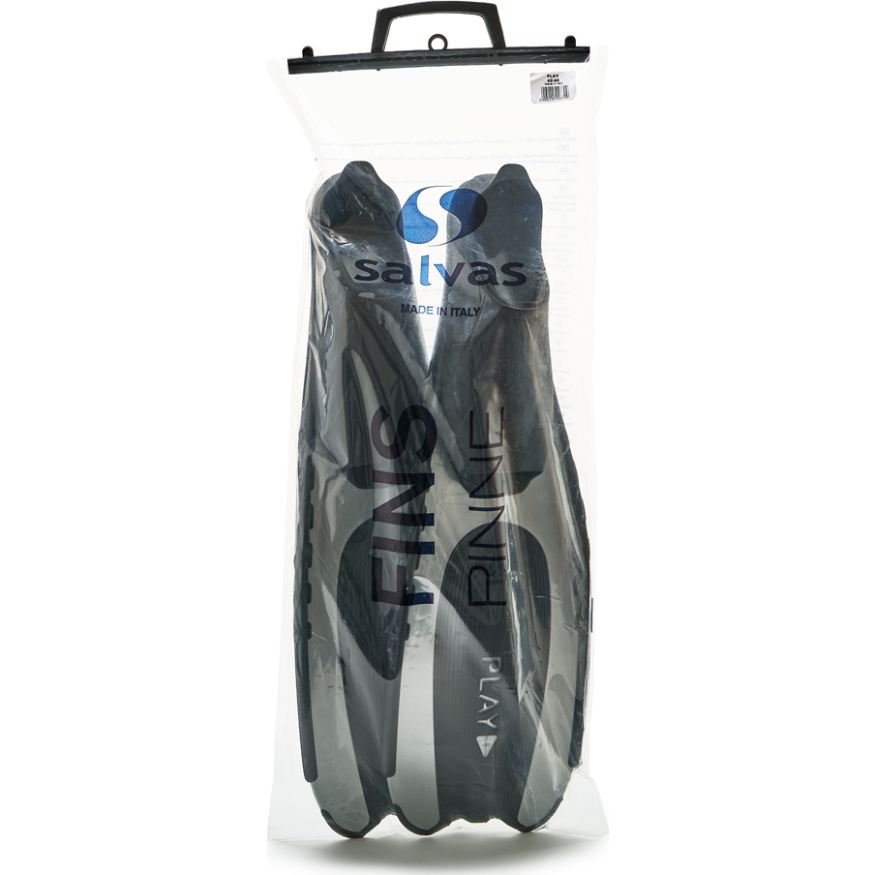 Ласты для плавания SALVAS Play Fin BA12836BBSTS, размер 36-37, синие