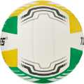 Мяч вол. TORRES VB 650, V32425, р.5, синт.кожа полиуретан, клееный, бут.кам, бел-зелено-желт