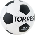 Мяч футб  TORRES Main Stream, F30185, р 5, 32 пан  ПУ, 4 под  слоя, руч  сшивка, бело-черный