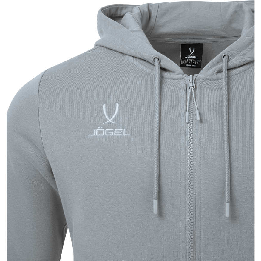 Худи JOGEL ESSENTIAL Fleece Zip Hoodie, серый