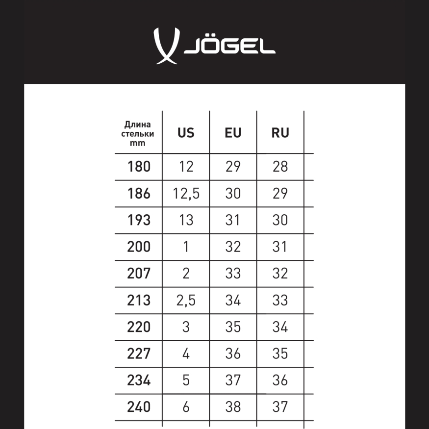 БЕЗ УПАКОВКИ Бутсы многошиповые JOGEL Rapido TF Navy/blue