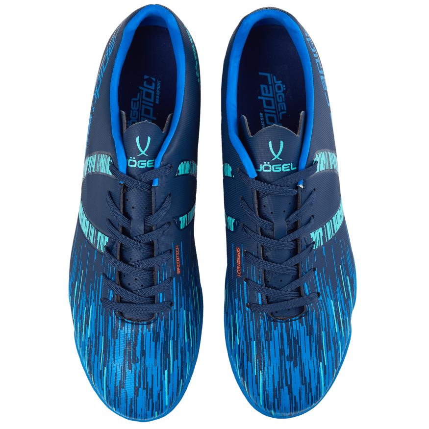 БЕЗ УПАКОВКИ Бутсы многошиповые JOGEL Rapido TF Navy/blue