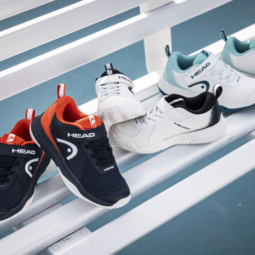 Кроссовки теннисные детские HEAD Sprint Velcro 4.0 275535, р.13,5K (рос.31), белый