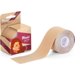 Тейп кинезиологический Tmax Beauty Tape (5см x 5м),арт.423246,вискоза, розовый