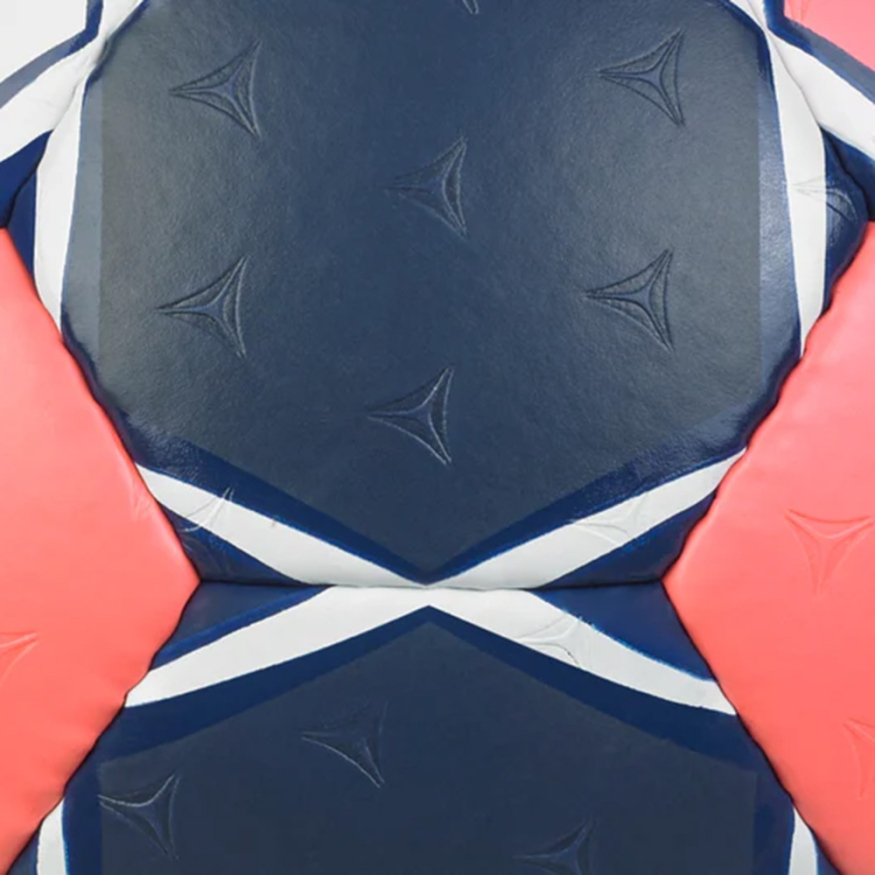 Мяч ганд. SELECT Ultimate EHF Euro Men Replica v26, 3572858749, р.3, ПУ, руч.сш, бело-сине-коралл