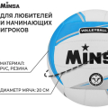 Мяч волейбольный MINSA, ПВХ, машинная сшивка, 18 панелей, р. 5