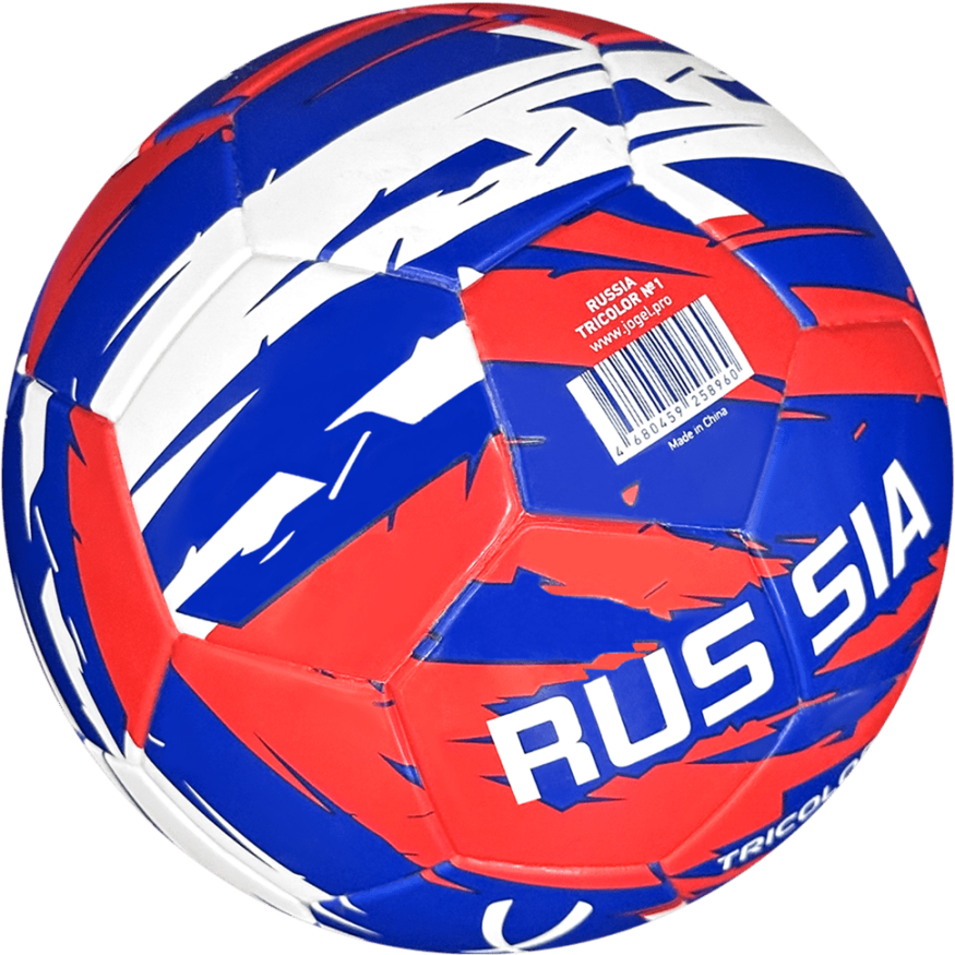 Мяч футбольный JÖGEL Russia Tricolor №1