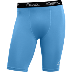 Шорты компрессионные JOGEL CAMP PerFormDRY Tight Short, голубой/белый