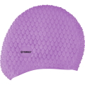 Шапочка для плавания TORRES Bobbles, SW-12204BK, черный, силикон