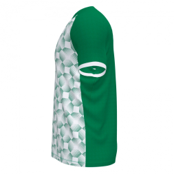 Футболка  игровая JOMA с коротким рукавом SUPERNOVA III Зеленый-белый