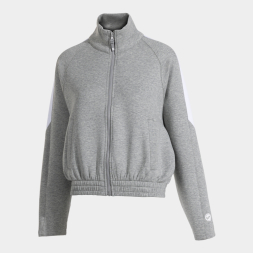 CHAQUETA CORE GRIS MELANGE