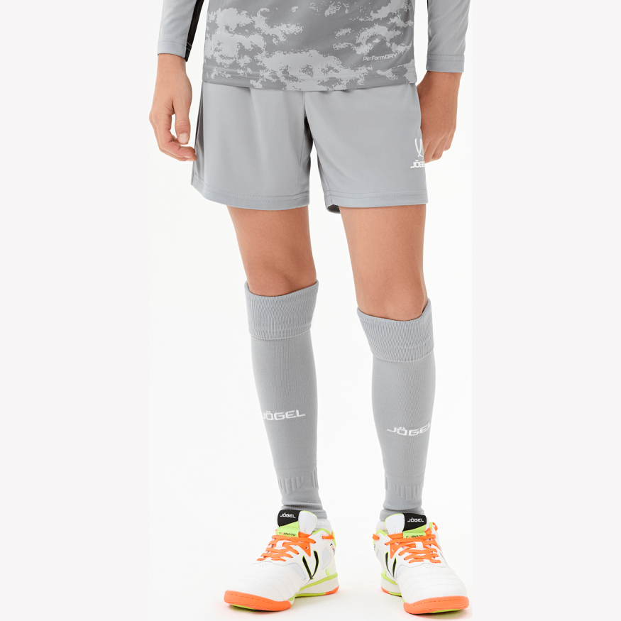 Гольфы футбольные JOGEL MATCH FOOTLESS SOCKS, серый
