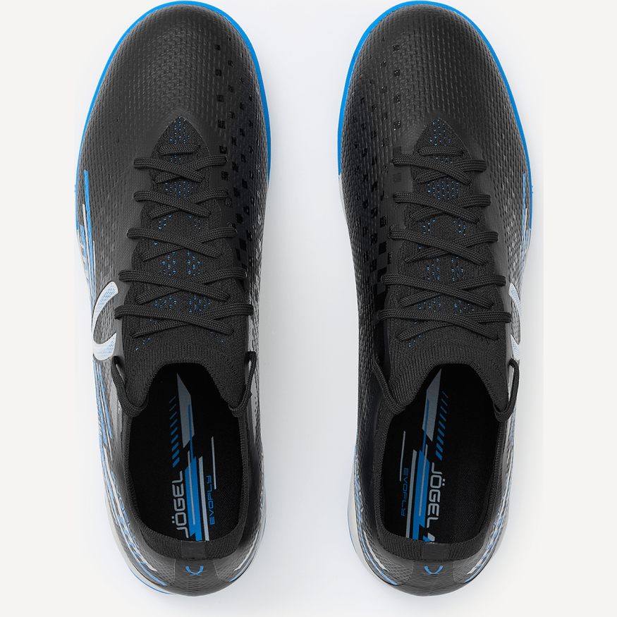 Бутсы многошиповые JOGEL Evofly TF PRO Black/blue