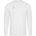 Футболка баскетбольная с длинным рукавом JÖGEL DIVISION PerFormDRY Pre-Match Longsleeve Jersey, белый