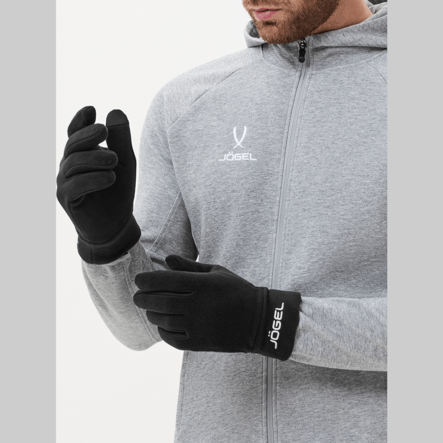 Перчатки JOGEL CAMP Fleece Gloves, черный